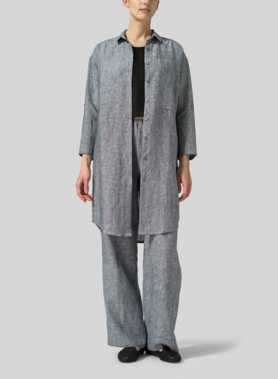 Linen Long Shirt