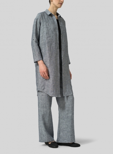 Linen Long Shirt