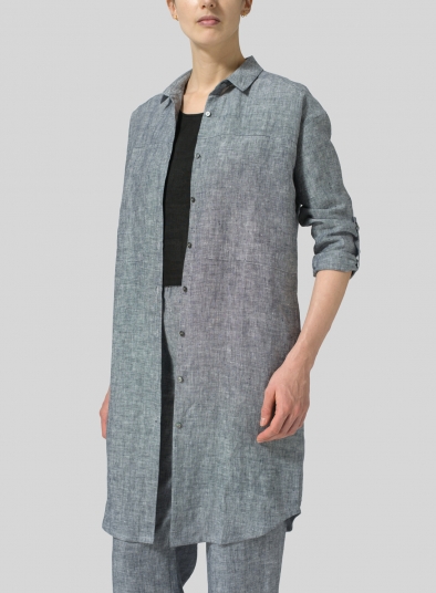 Linen Long Shirt