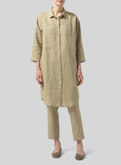 Linen Long Shirt