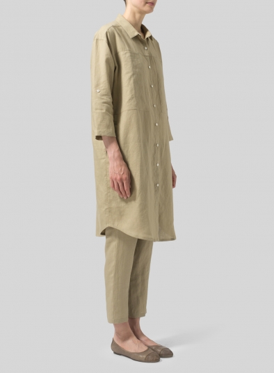 Linen Long Shirt