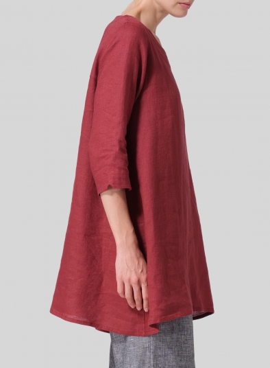 Linen Classic A-Line Tunic