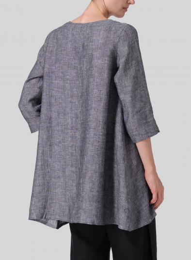 Linen Classic A-Line Tunic