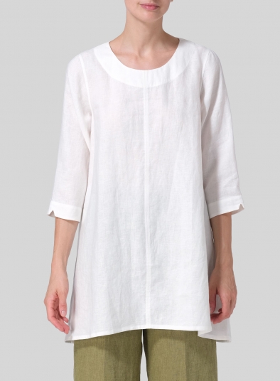 Linen Classic A-Line Tunic