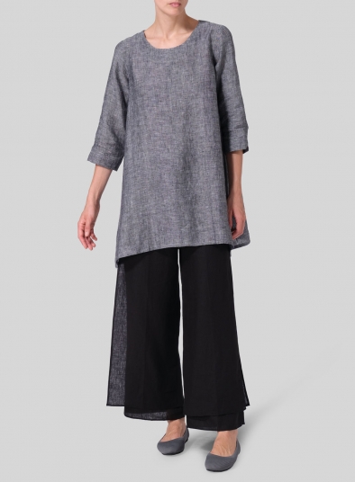 Linen Classic A-Line Tunic