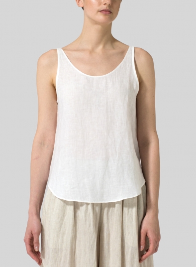 Linen Thin Strap Cami