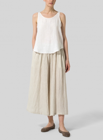 Linen Thin Strap Cami