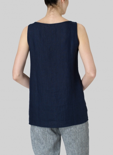 Linen Long Cami