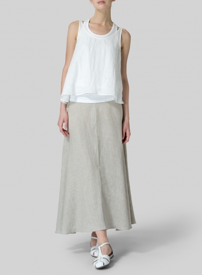 Linen Low Back Tank