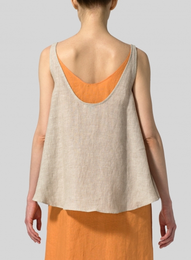 Linen Low Back Tank