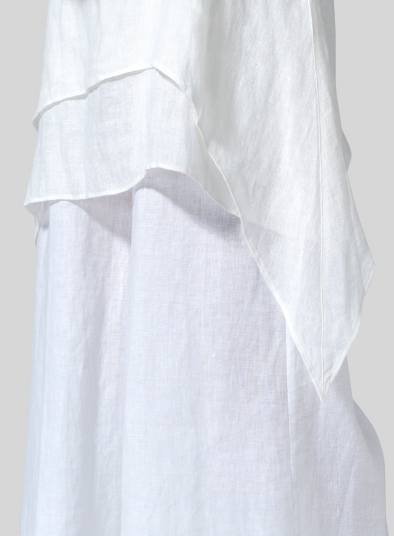 Linen Sleeveless Layered Lightweight Top