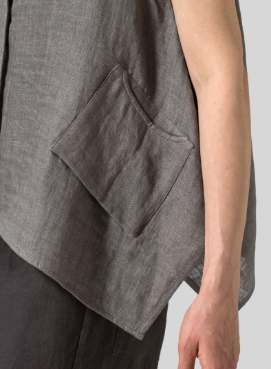 Linen Casual Vest