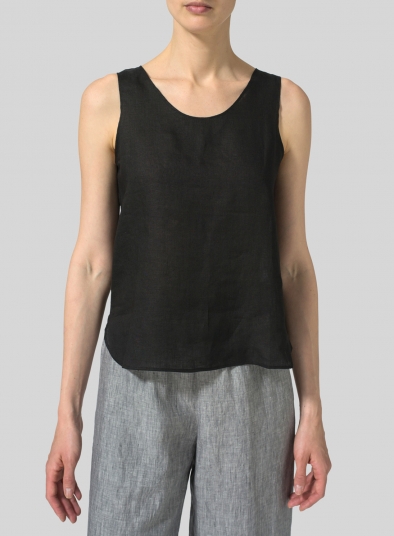 Linen Shell Top