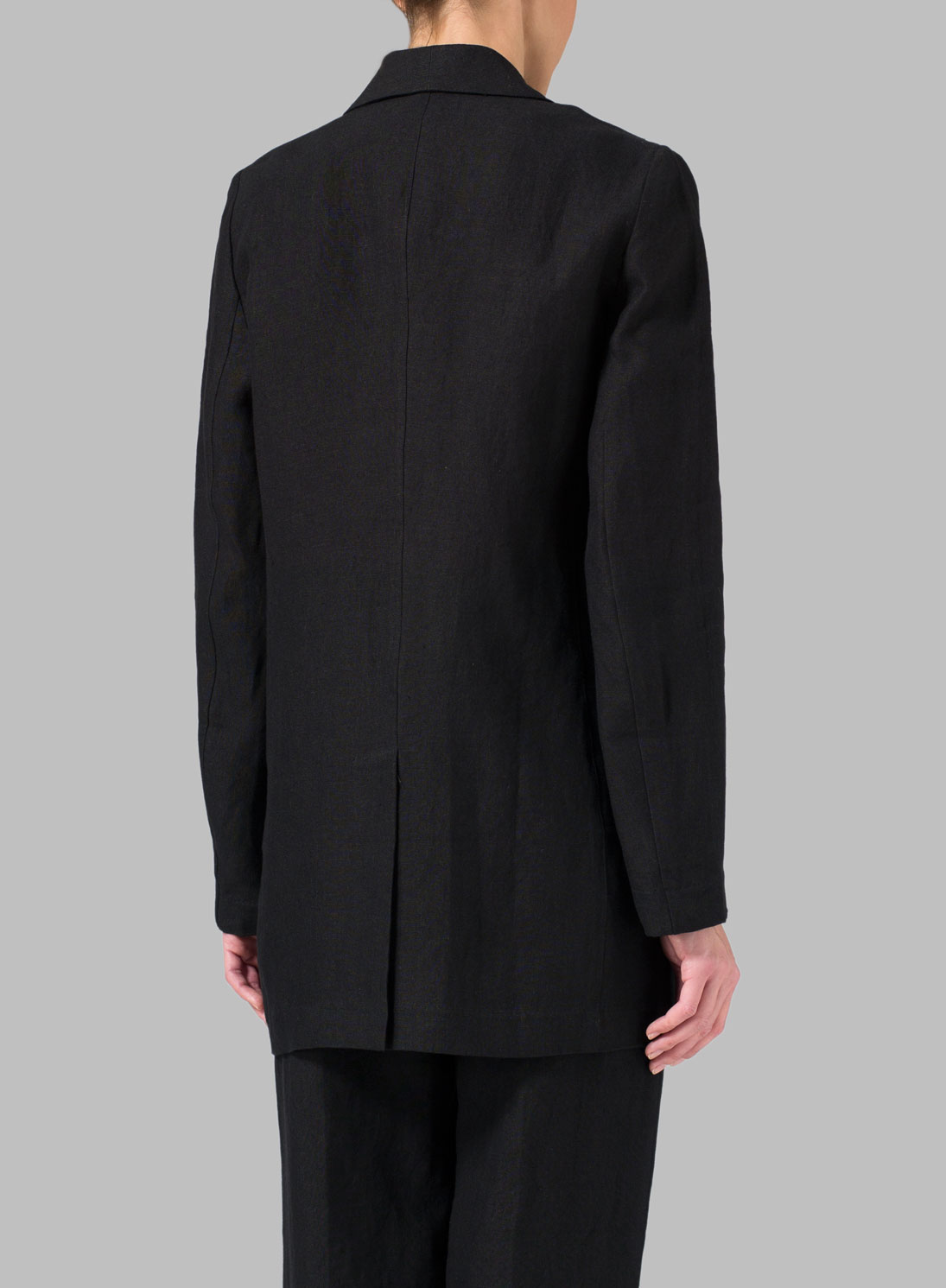 Linen Long Sleeve Jacket