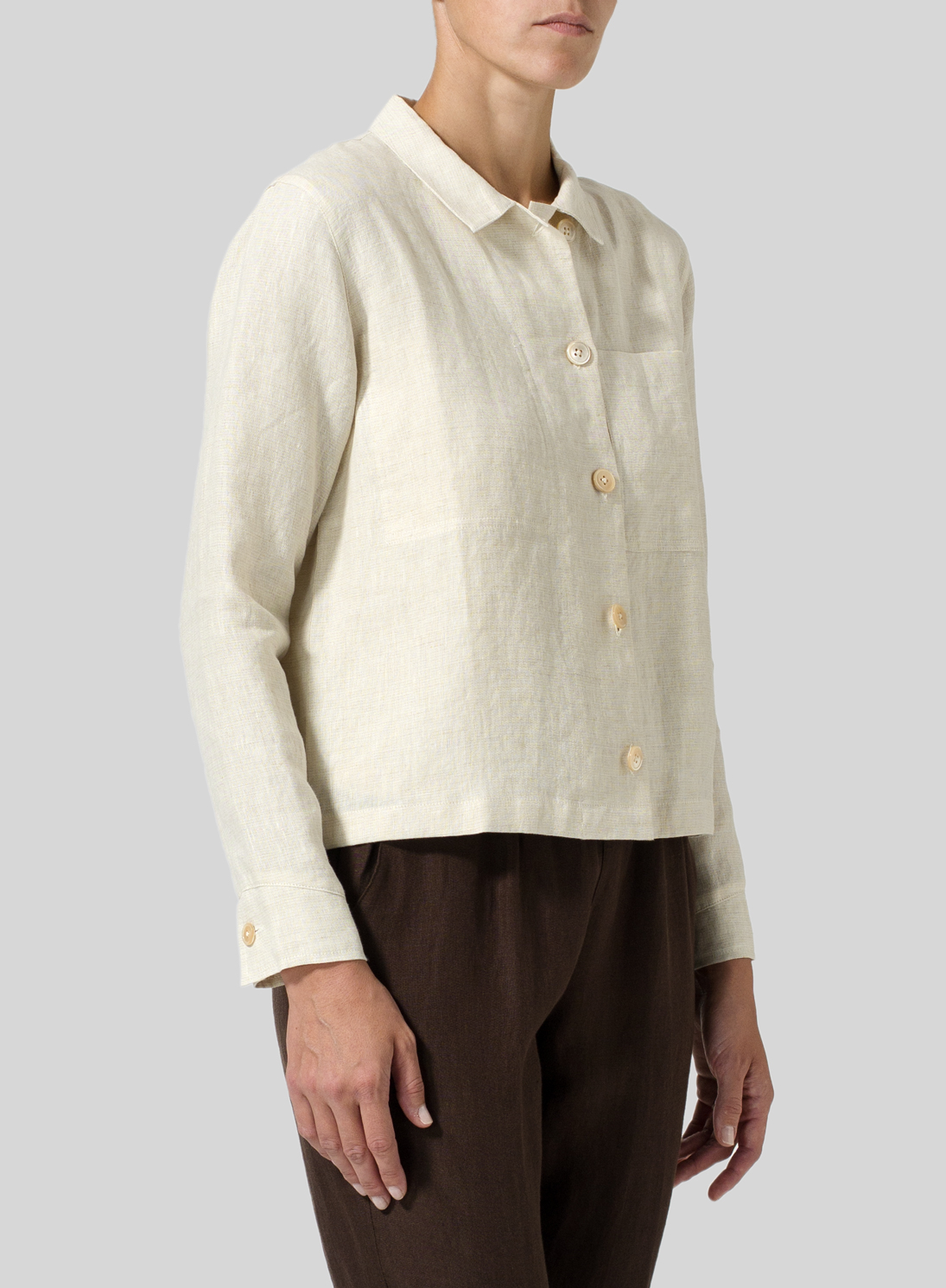 linen shirt jacket