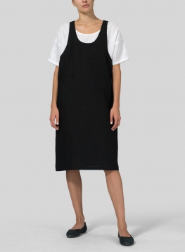 Linen Overall Dress
