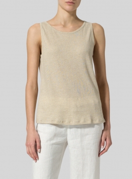 Linen Cotton Tank Top 