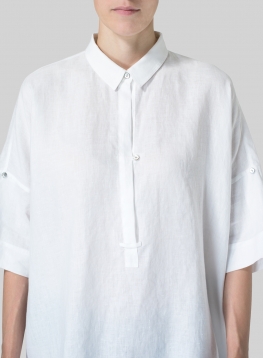White Oversize Tunic 17237 main image 1