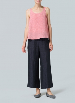 Linen Thin Strap Cami