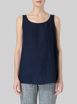 Linen Long Cami