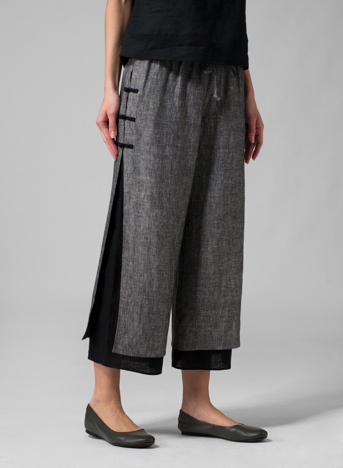 double layer track pants