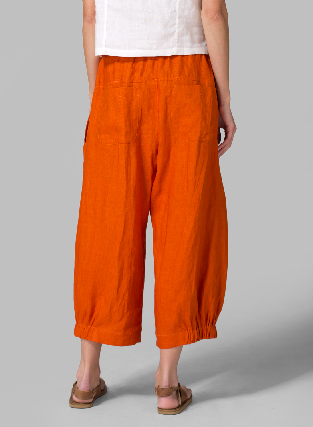 Linen Pants, Women Harem Pants