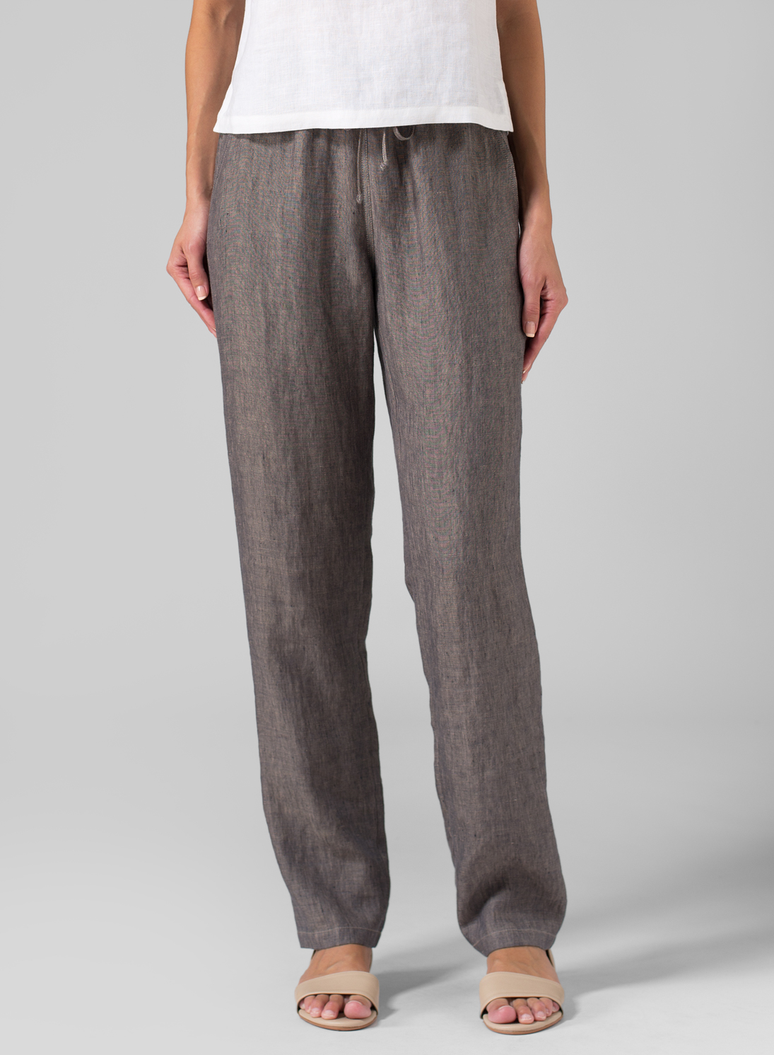 MISSY Clothing - Linen Casual Long Pants