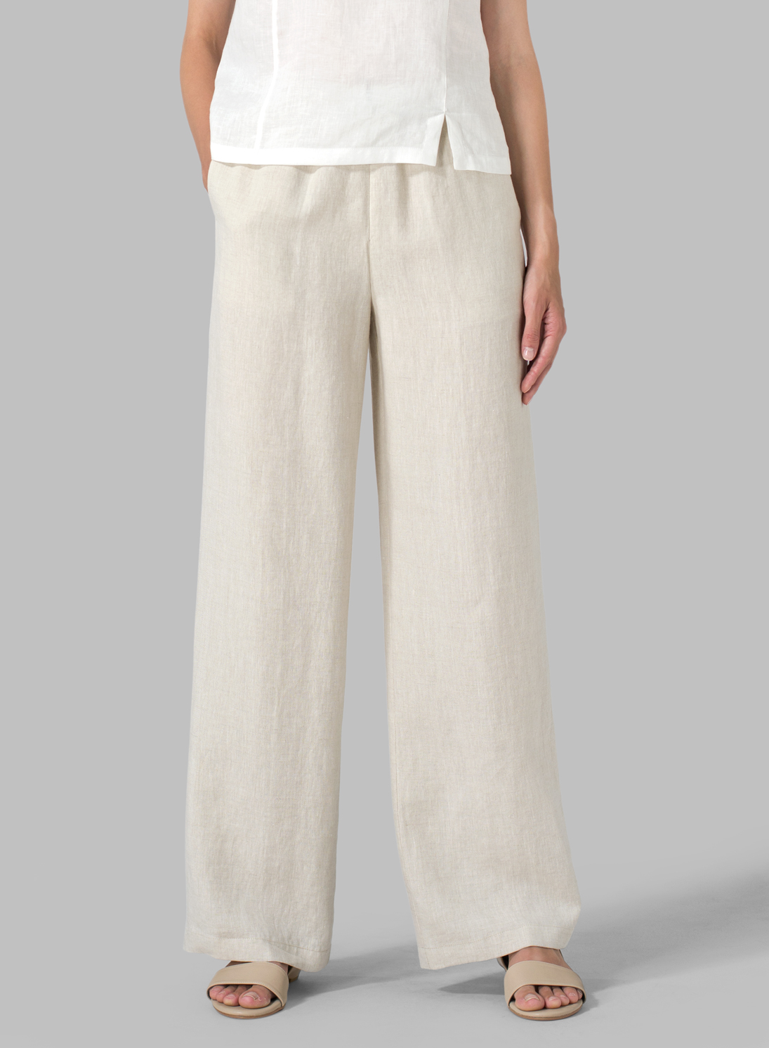 Linen Casual Extra Long Pants