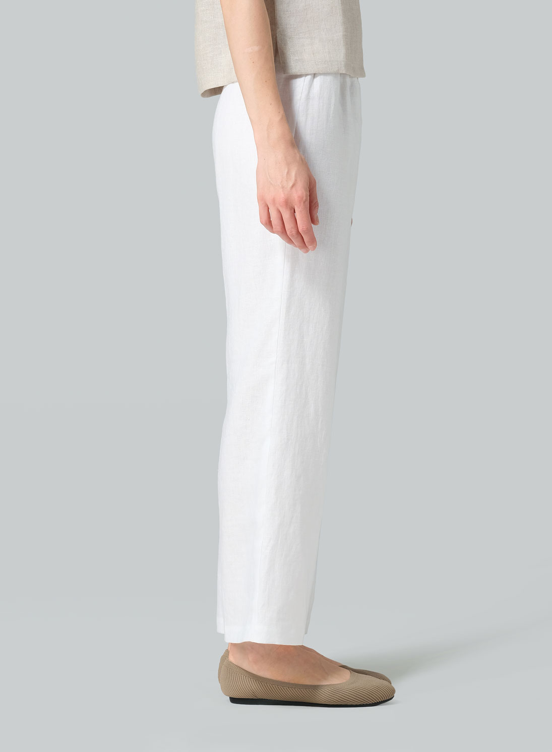 Linen Straight Leg Pants