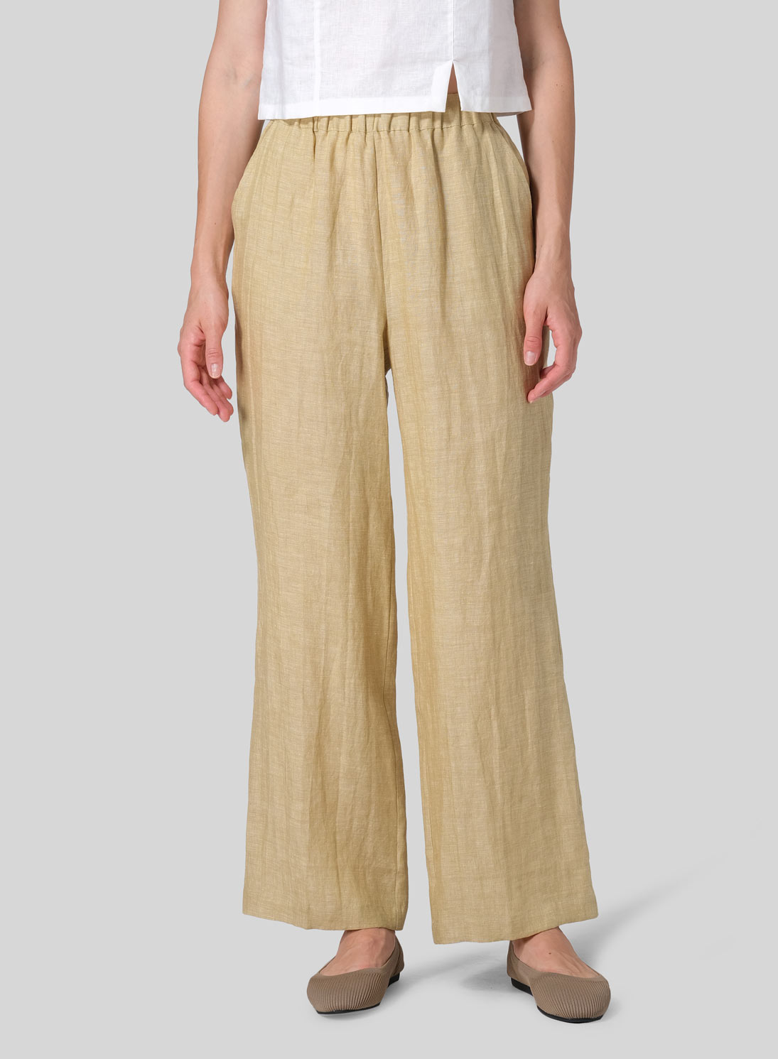 Linen Regular Long Pants
