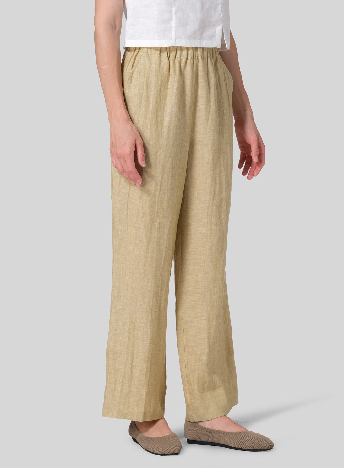 Linen Regular Long Pants