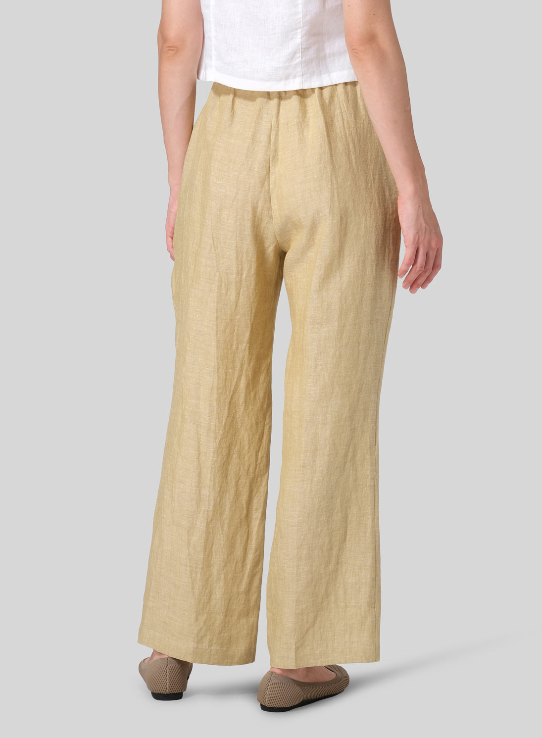 Linen Regular Long Pants
