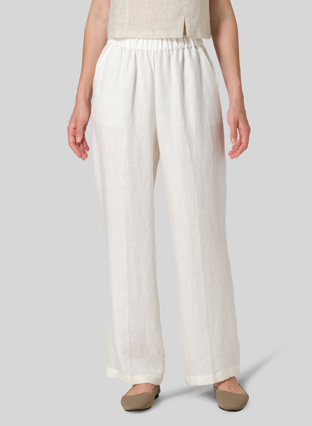 Linen Regular Long Pants