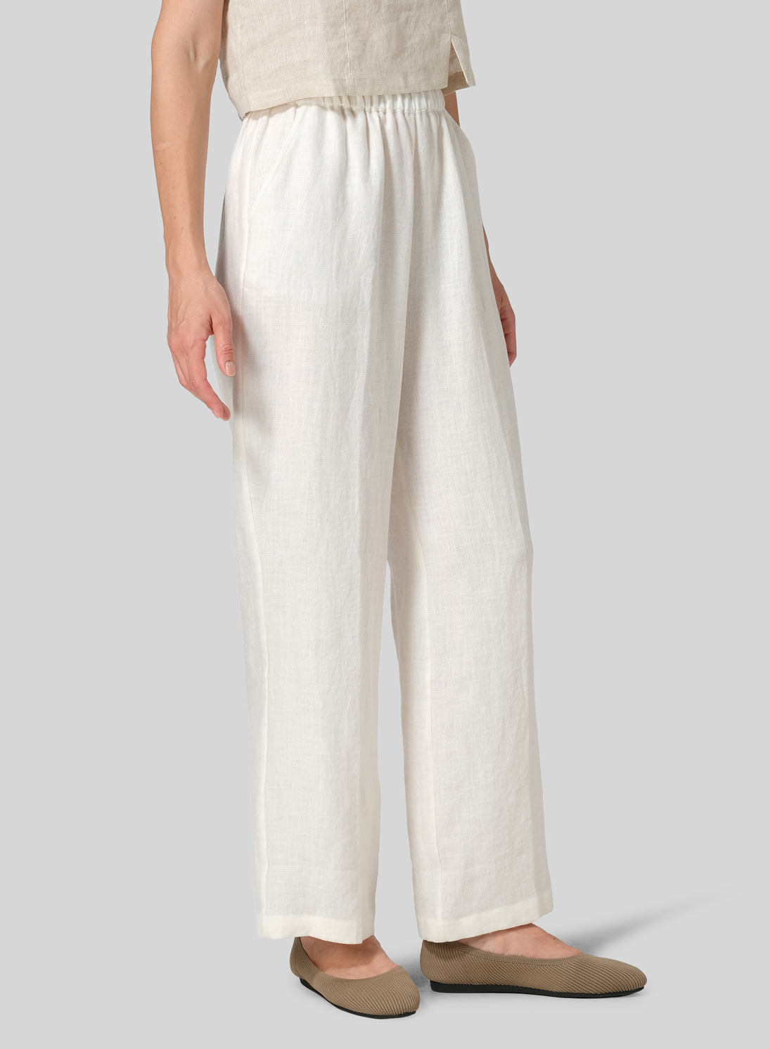 Linen Regular Long Pants