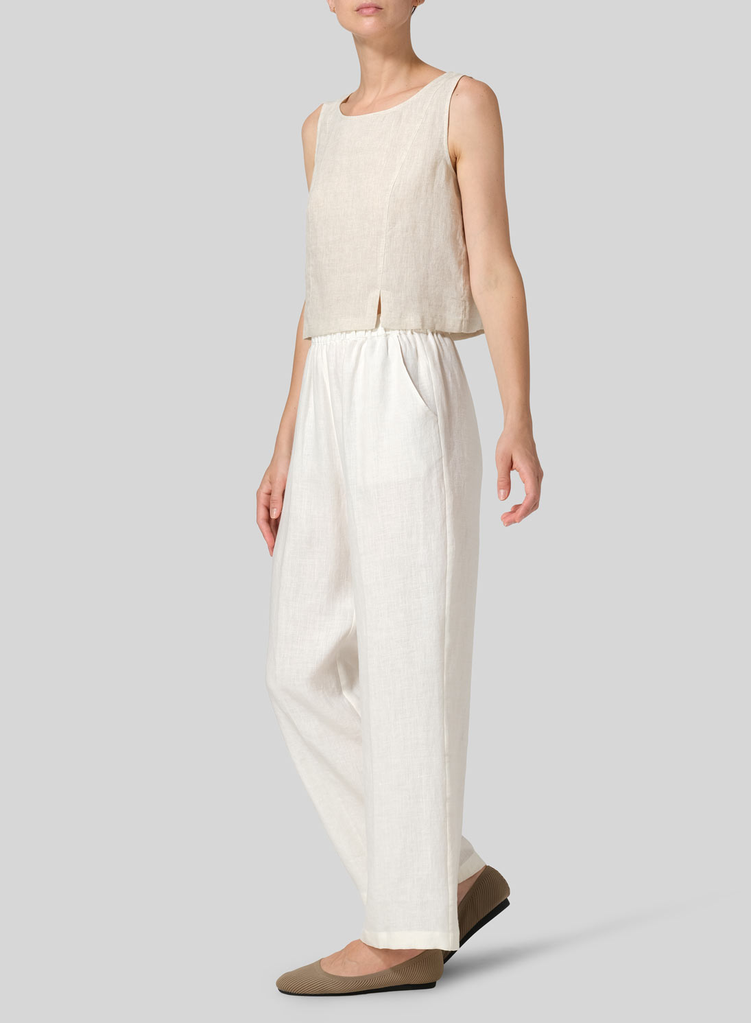 Linen Regular Long Pants