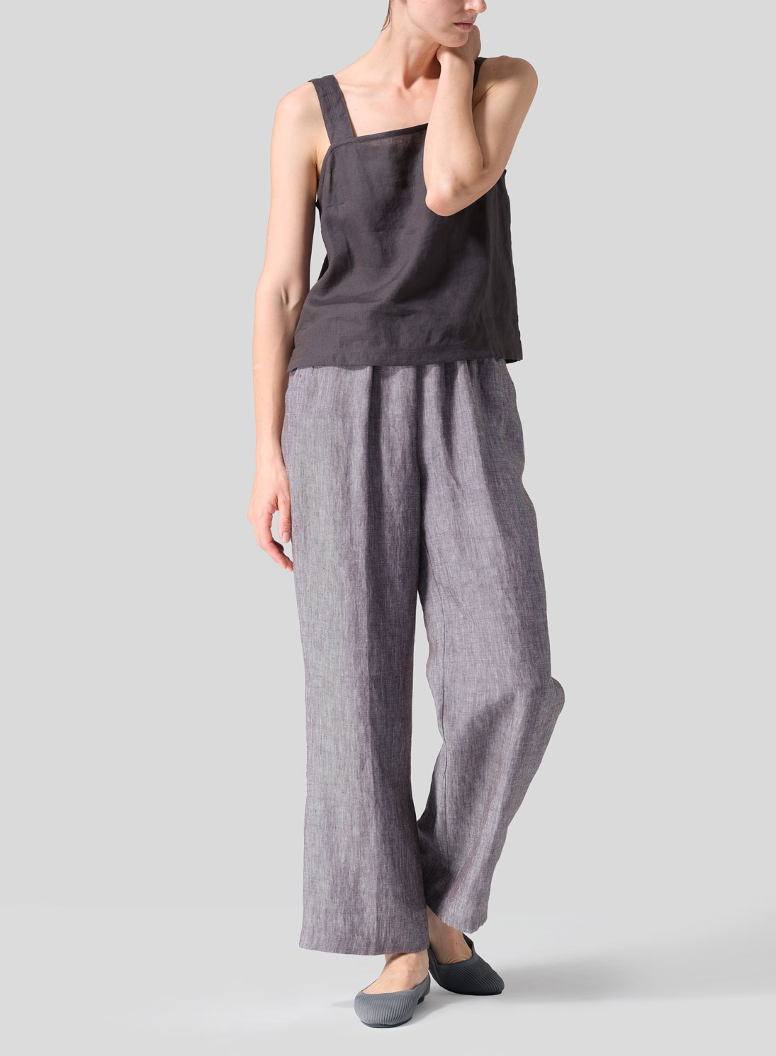 Linen Regular Long Pants