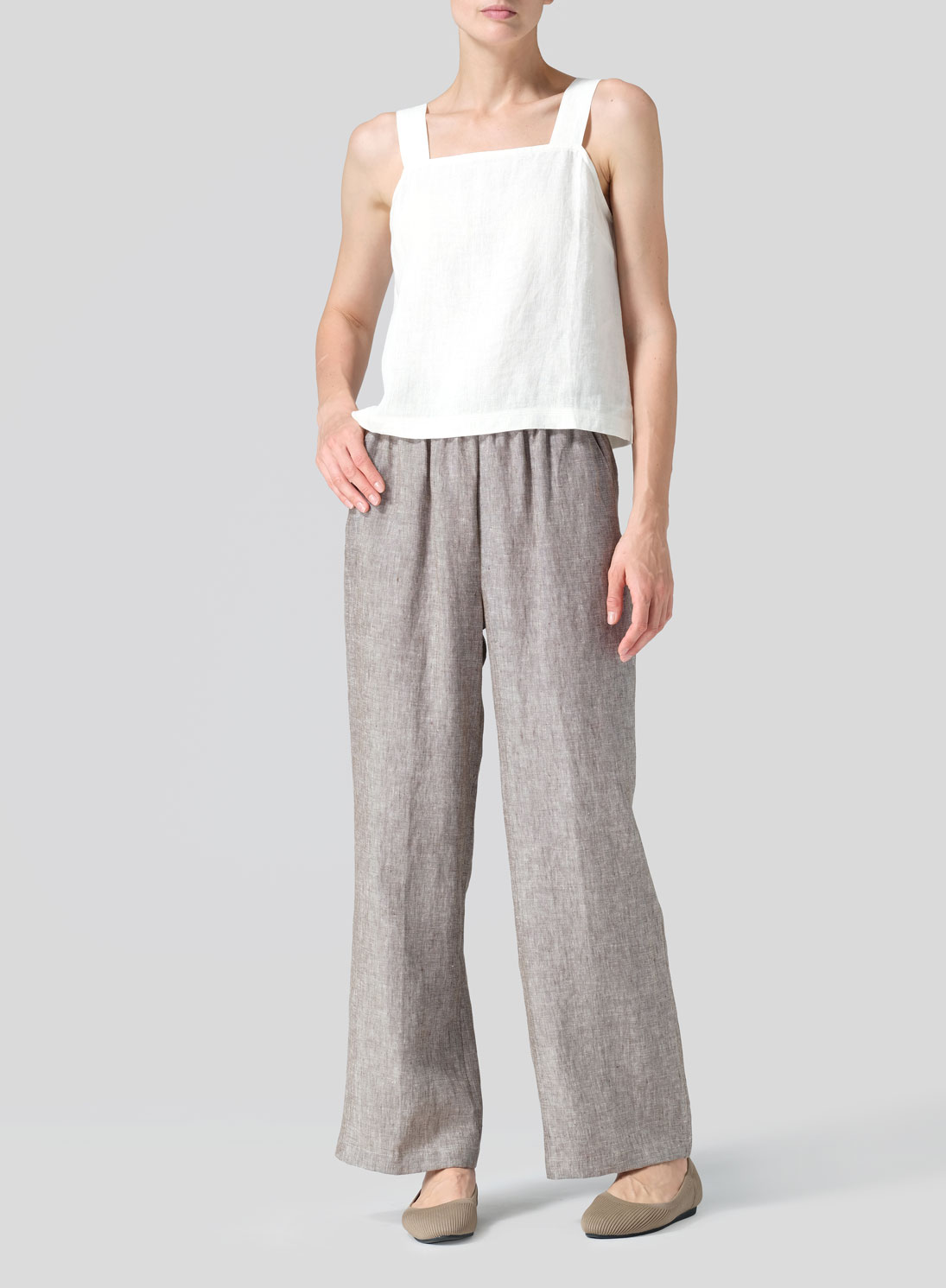 Linen Regular Long Pants