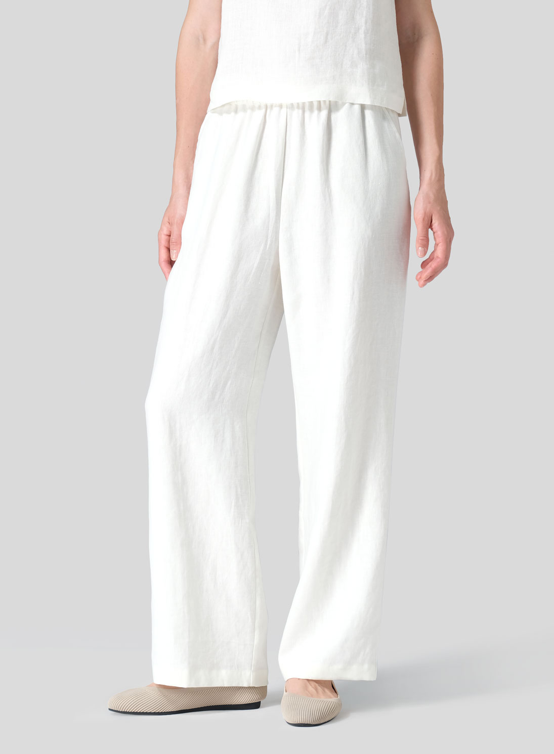 Linen Regular Long Pants
