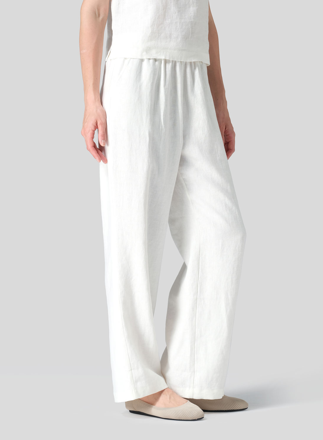 Linen Regular Long Pants