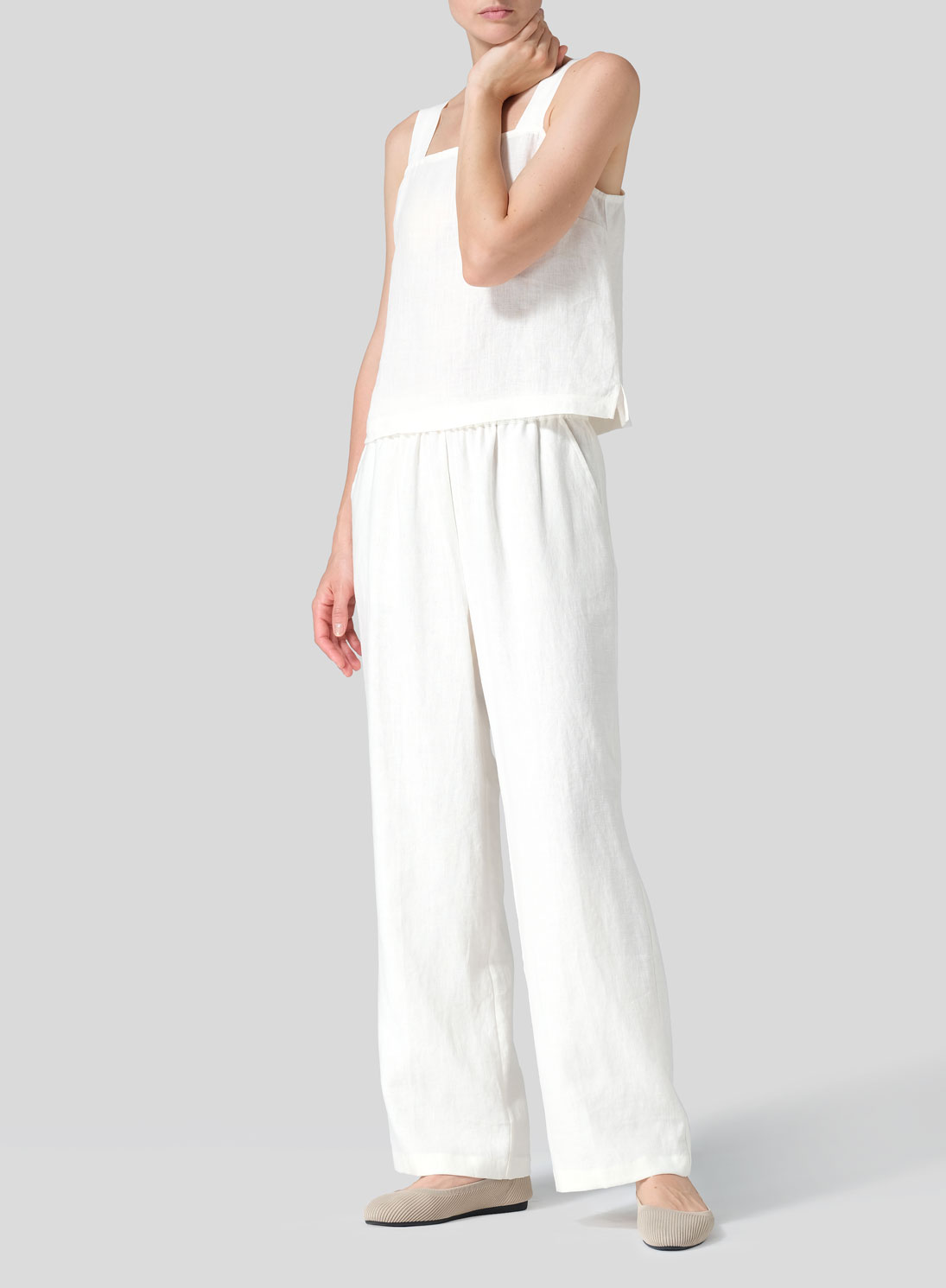 Linen Regular Long Pants