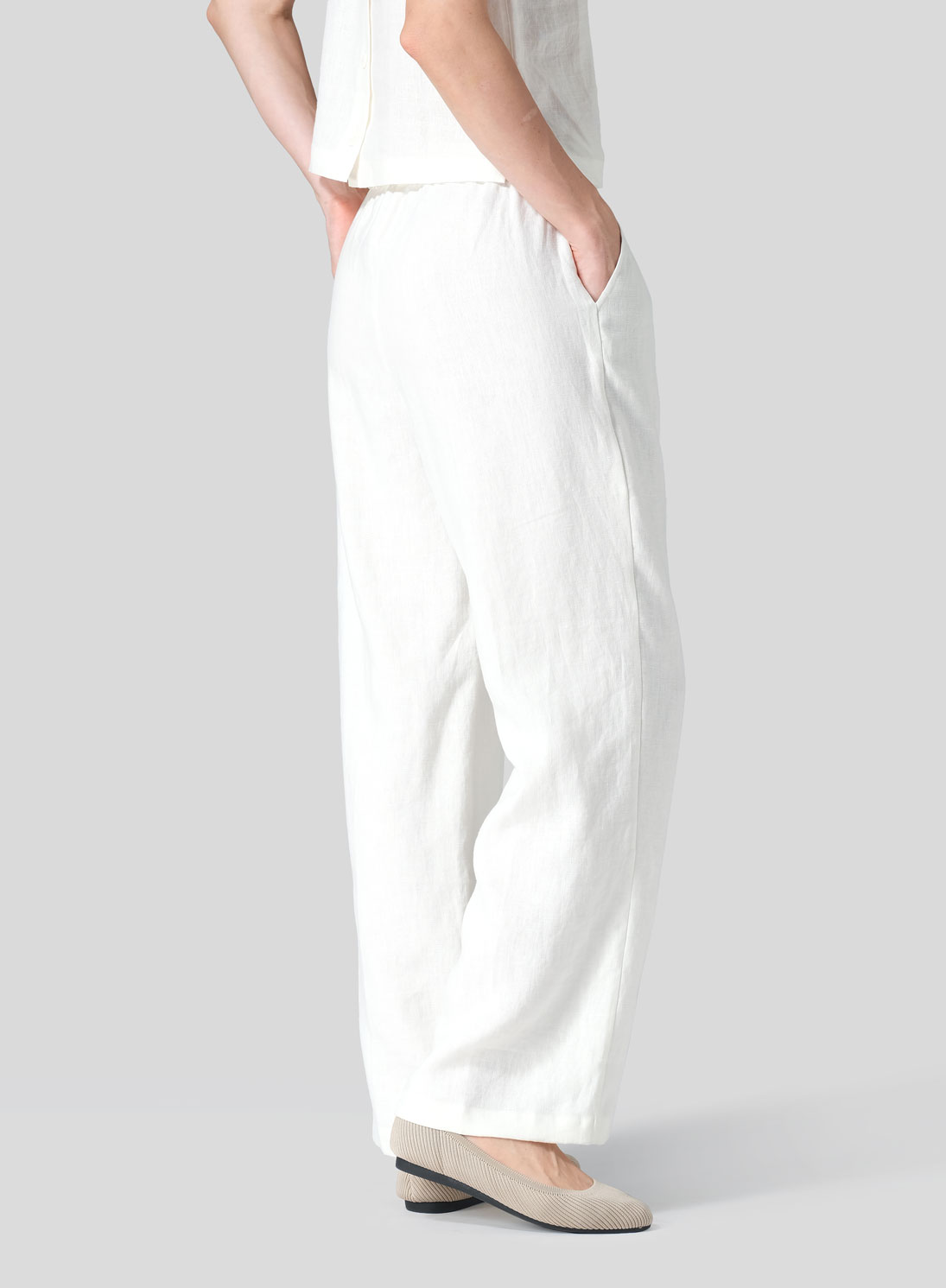 Linen Regular Long Pants