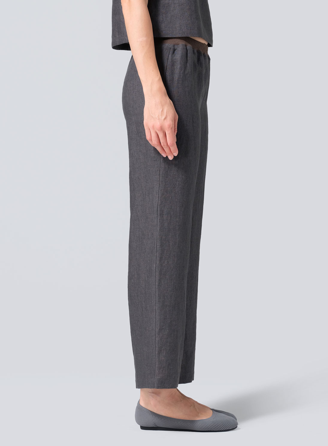 Linen Straight Leg Pants