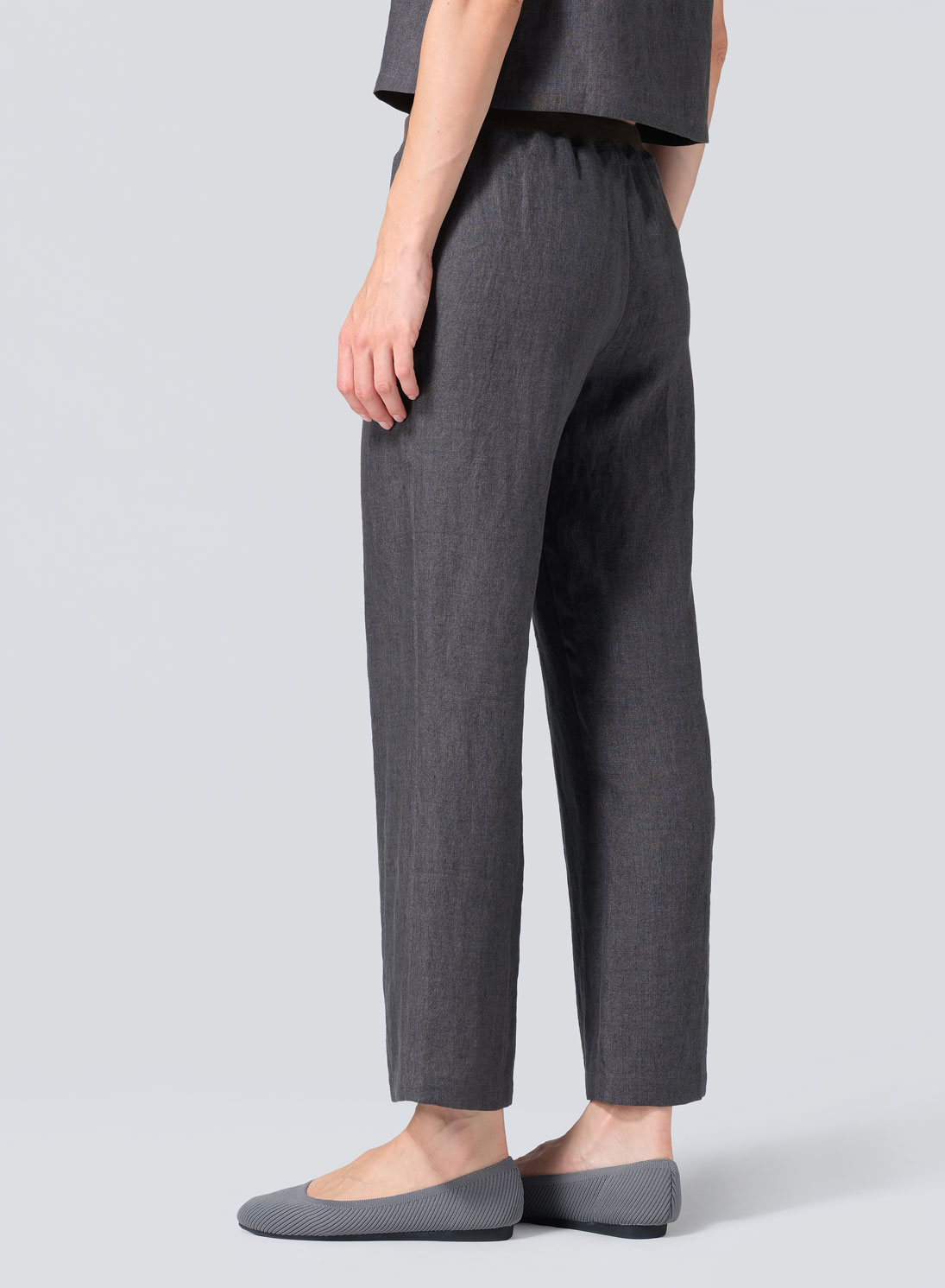 Linen Straight Leg Pants