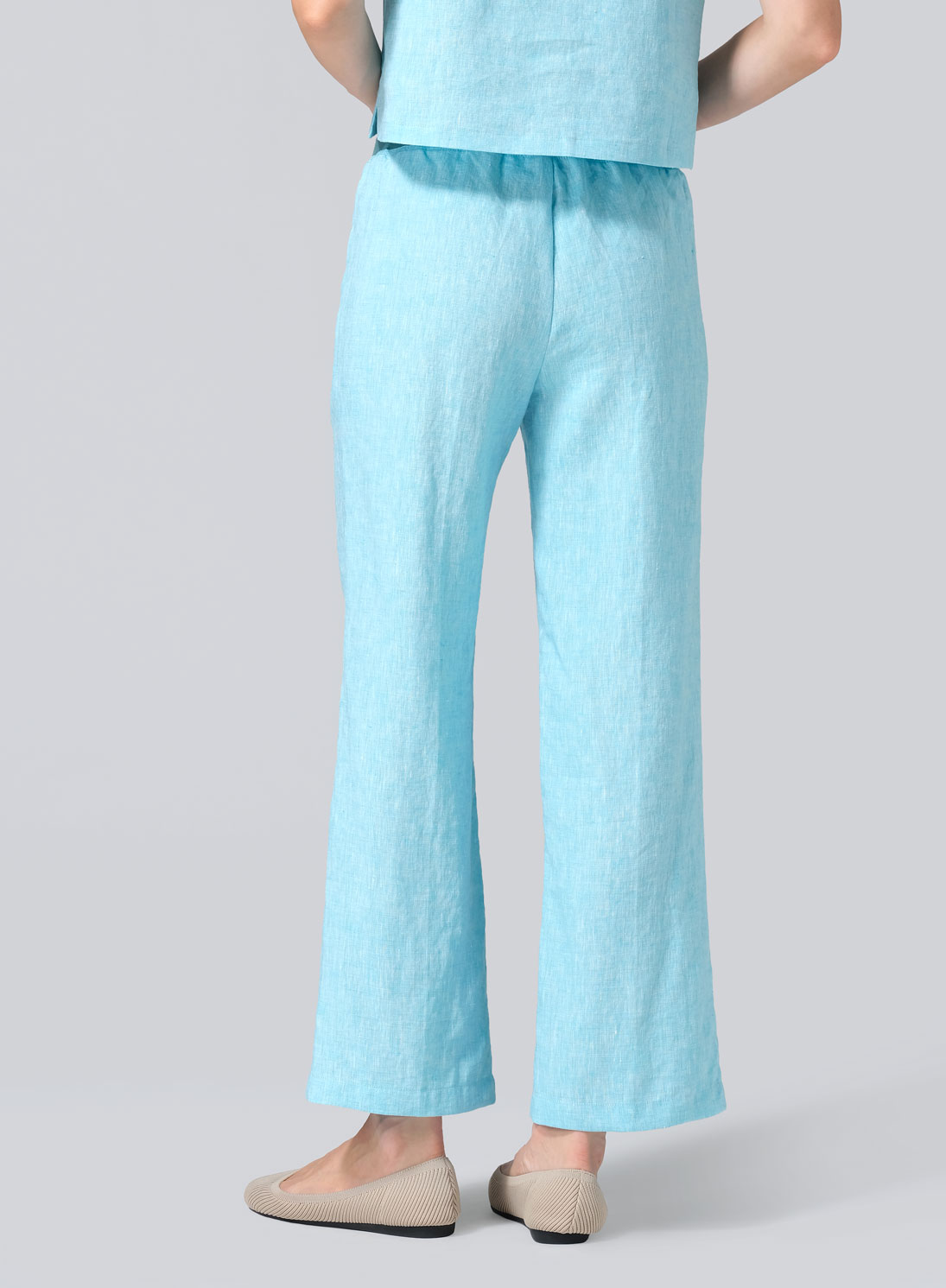 Linen Straight Leg Pants