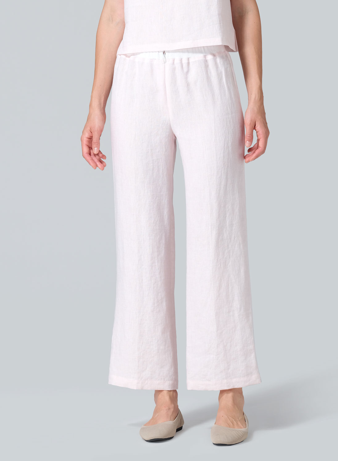 Linen Straight Leg Pants