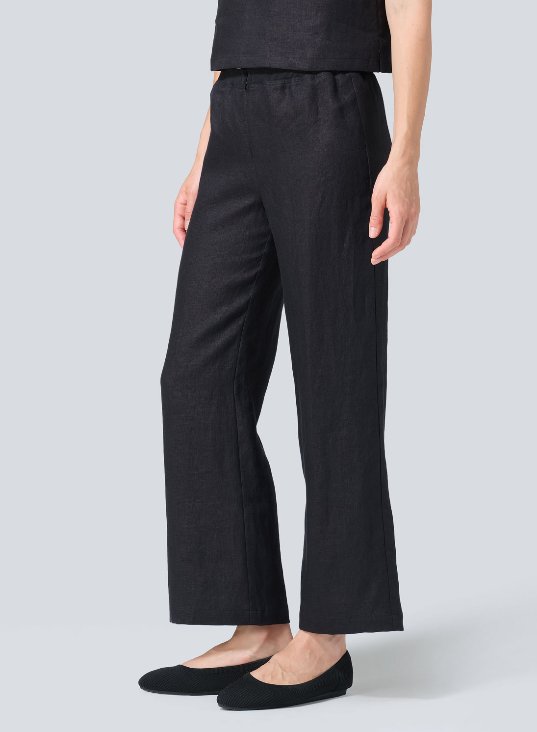 Linen Straight Leg Pants