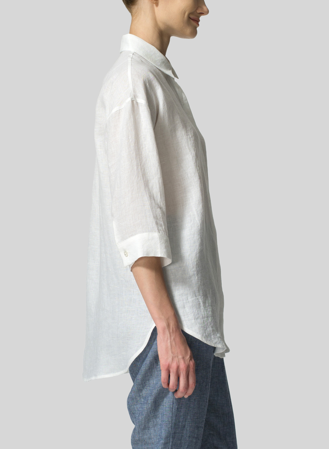 Linen Button Up Shirt