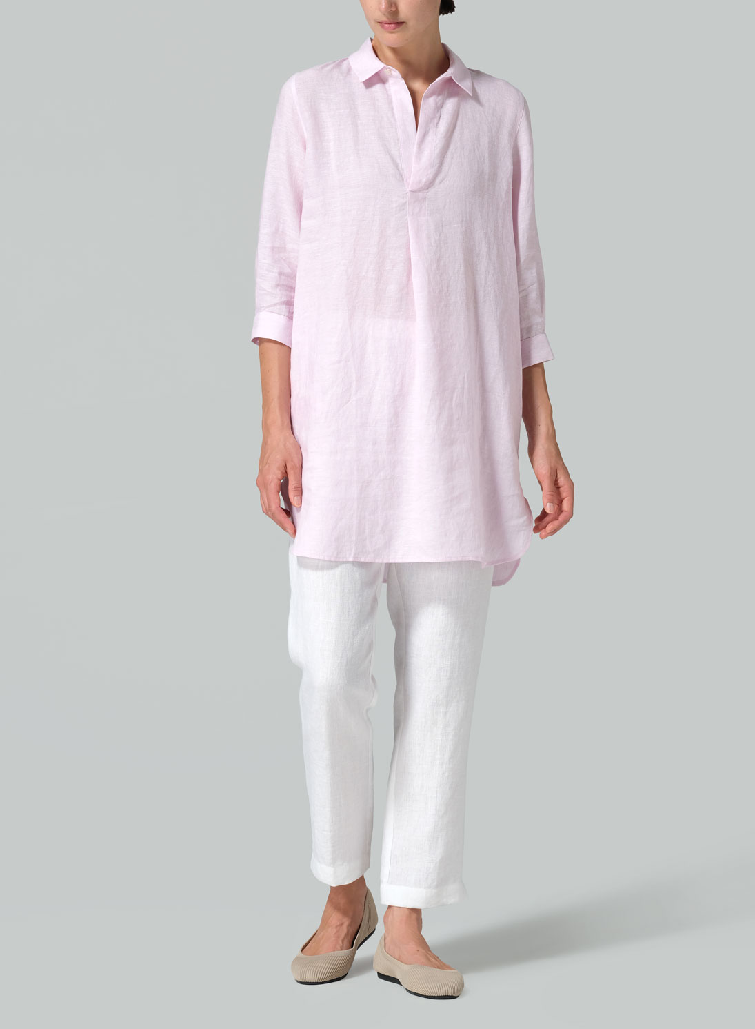 Linen Classic Shirt Tunic