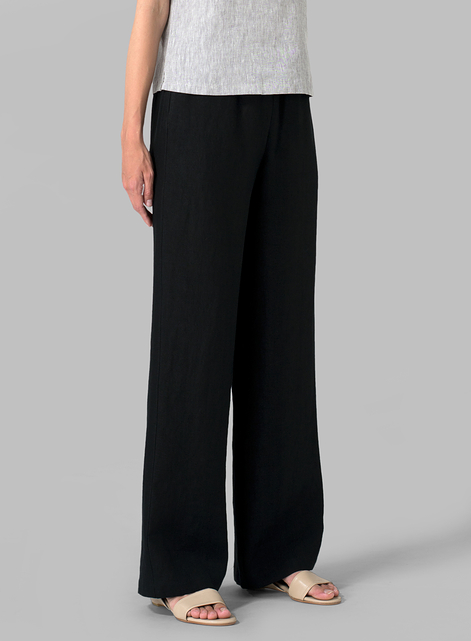 Linen Casual Extra Long Pants