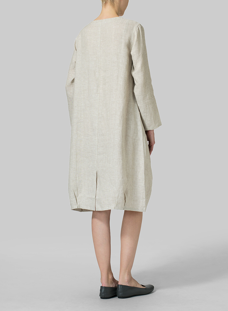 Linen Luxe Pocketed Dress